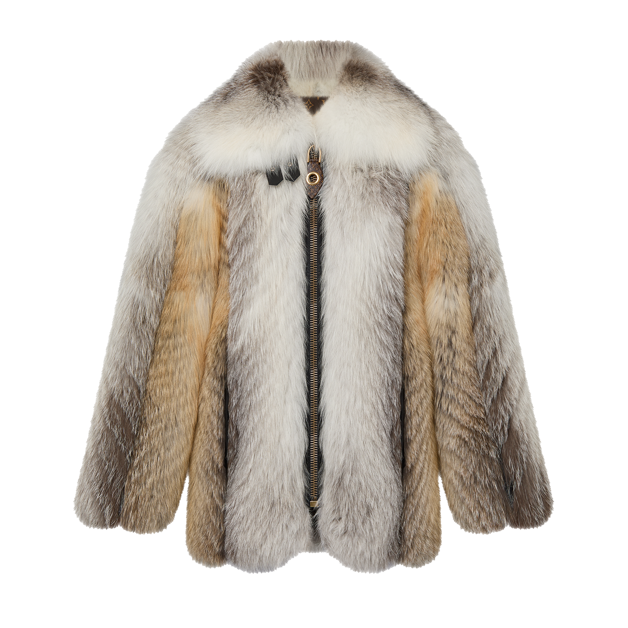 Louis vuitton jacket deals with fur